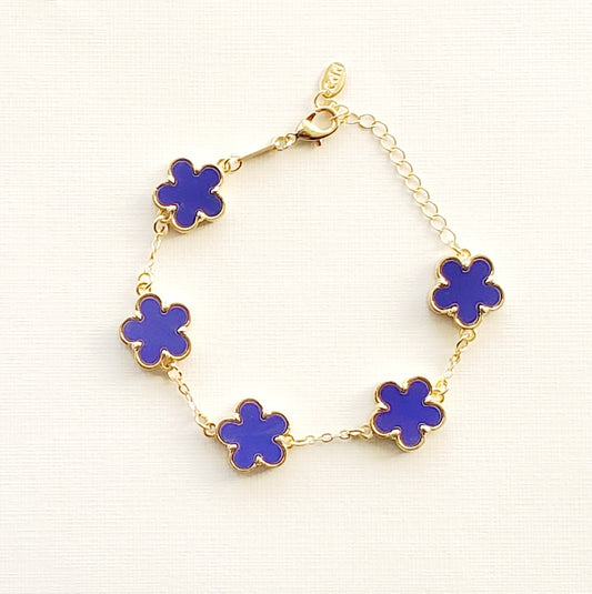 Flower Charm Bracelet