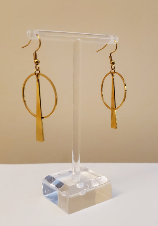 Gold Geometric Earrings
