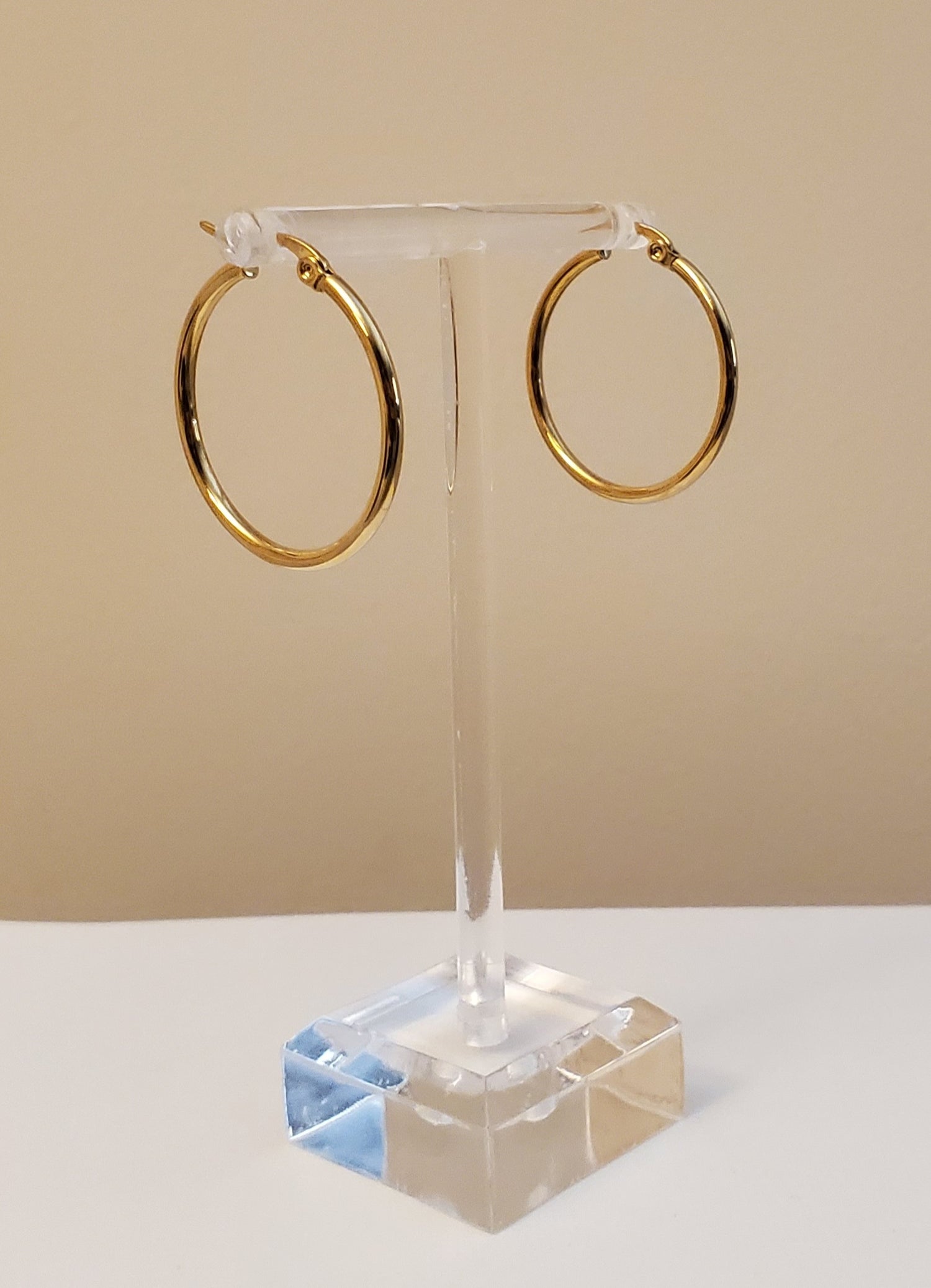 Small Gold Hoop Earrings