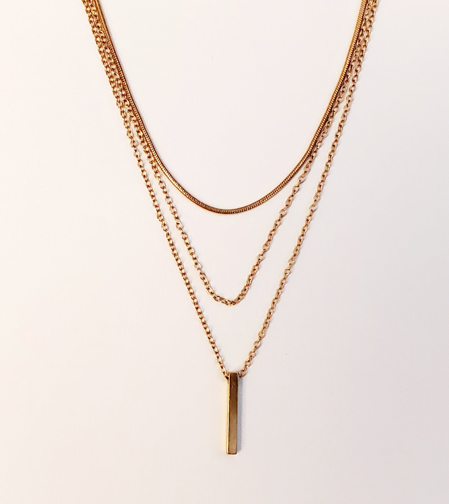 Stainless Steel Gold Necklace