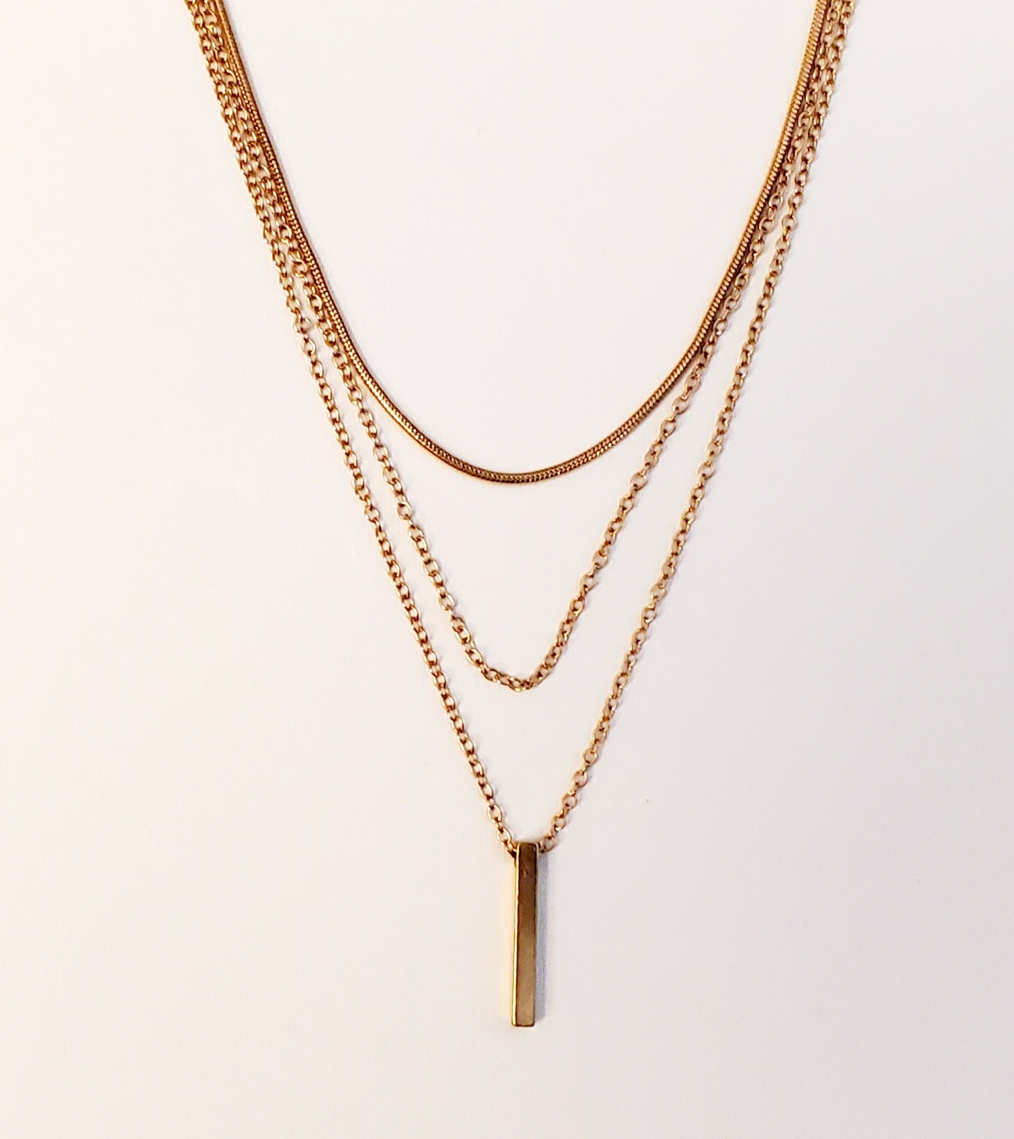 Stainless Steel Gold Necklace