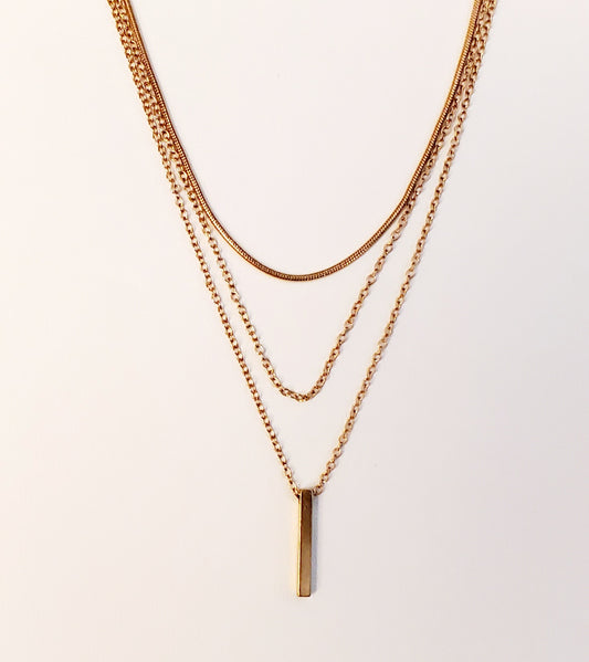 Stainless Steel Gold Necklace